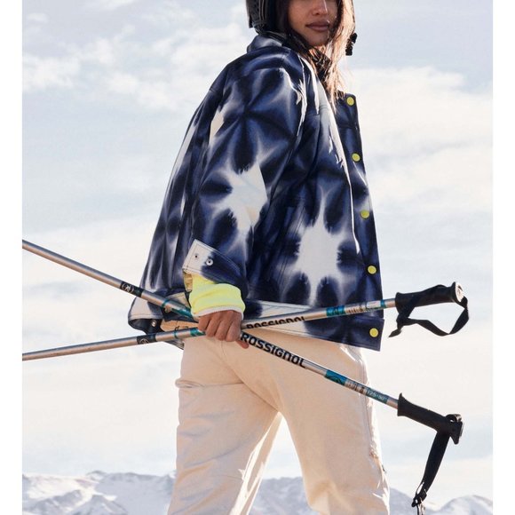 🎉LAST CHANCE🎉 NWT FP Movement Bunny Slope Printed Puffer / Blue Print - Picture 3 of 7